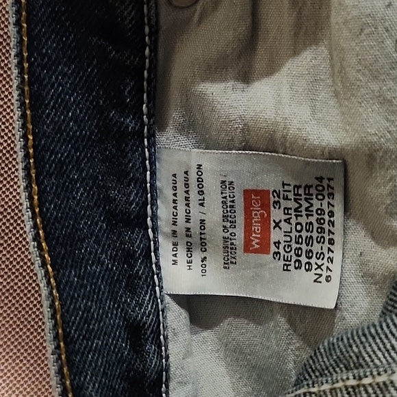Wrangler jeans 34 x 32 - Picture 3 of 4